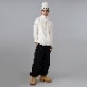 NERV WIDE CARGO PANTS (BLACK)