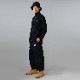 NERV WIDE CARGO PANTS (BLACK)