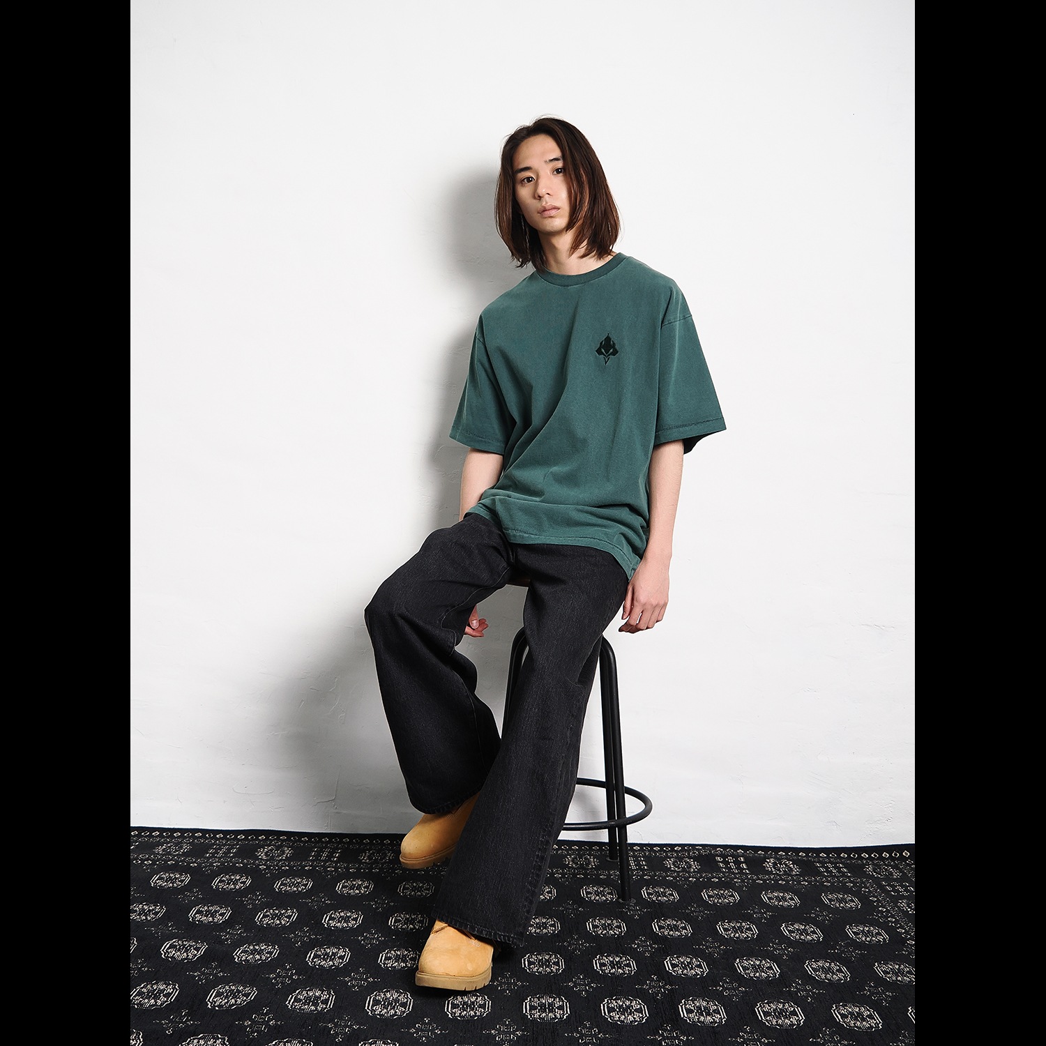 EVA-01 Embroidery T-ShirtPURPLE