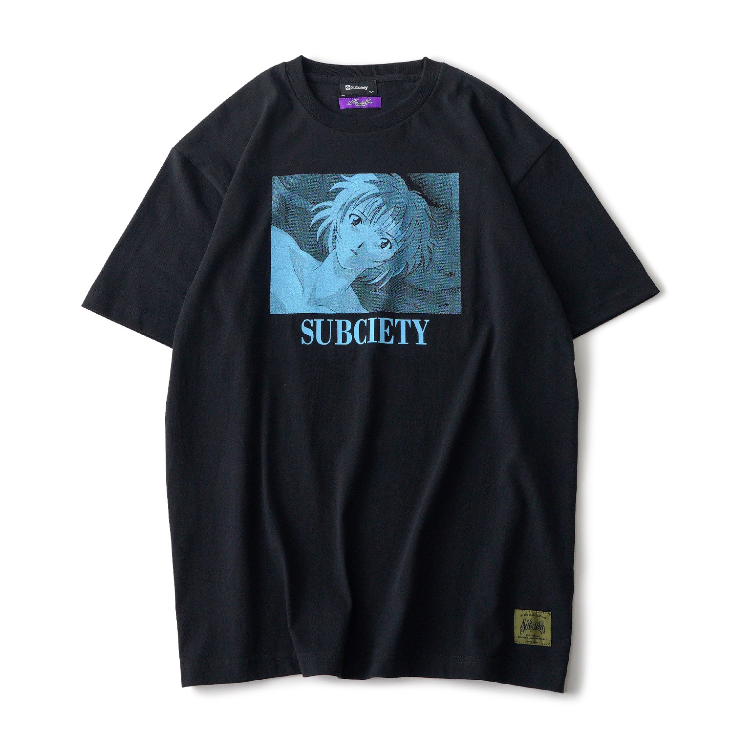 DISC7 （REI）TEE by Subciety（BLACK）