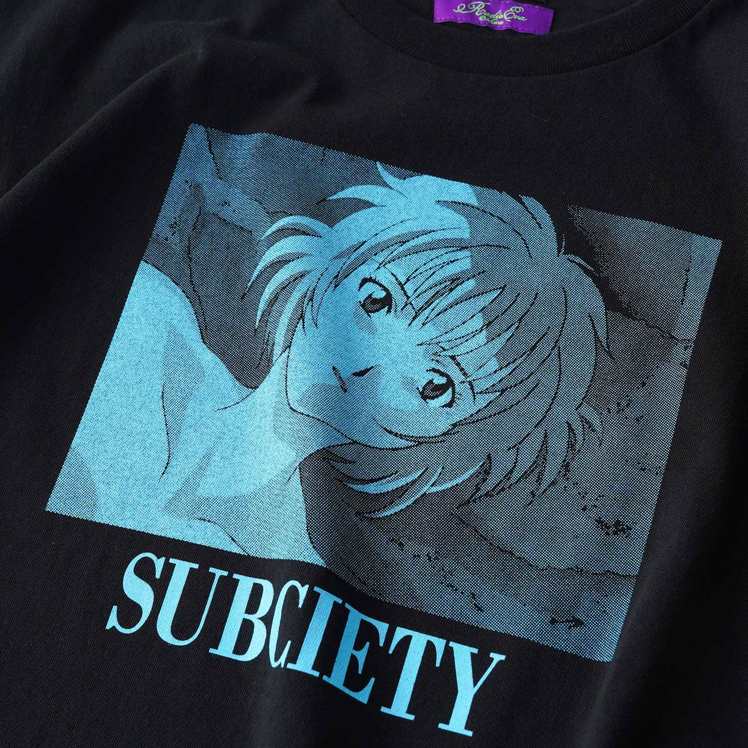 DISC7 （REI）TEE by Subciety（BLACK）