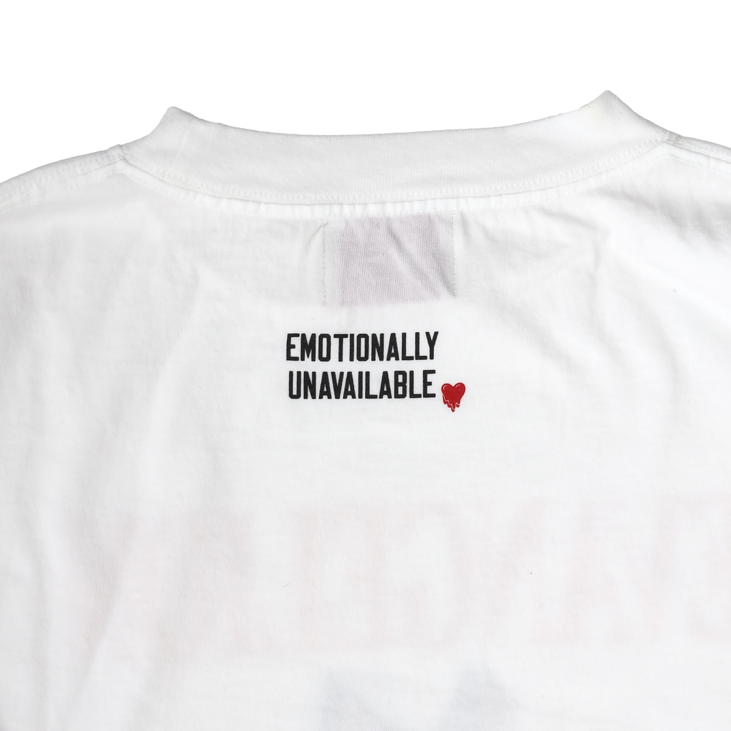 EV BS LOGO LS TEE by EU（WHITE）