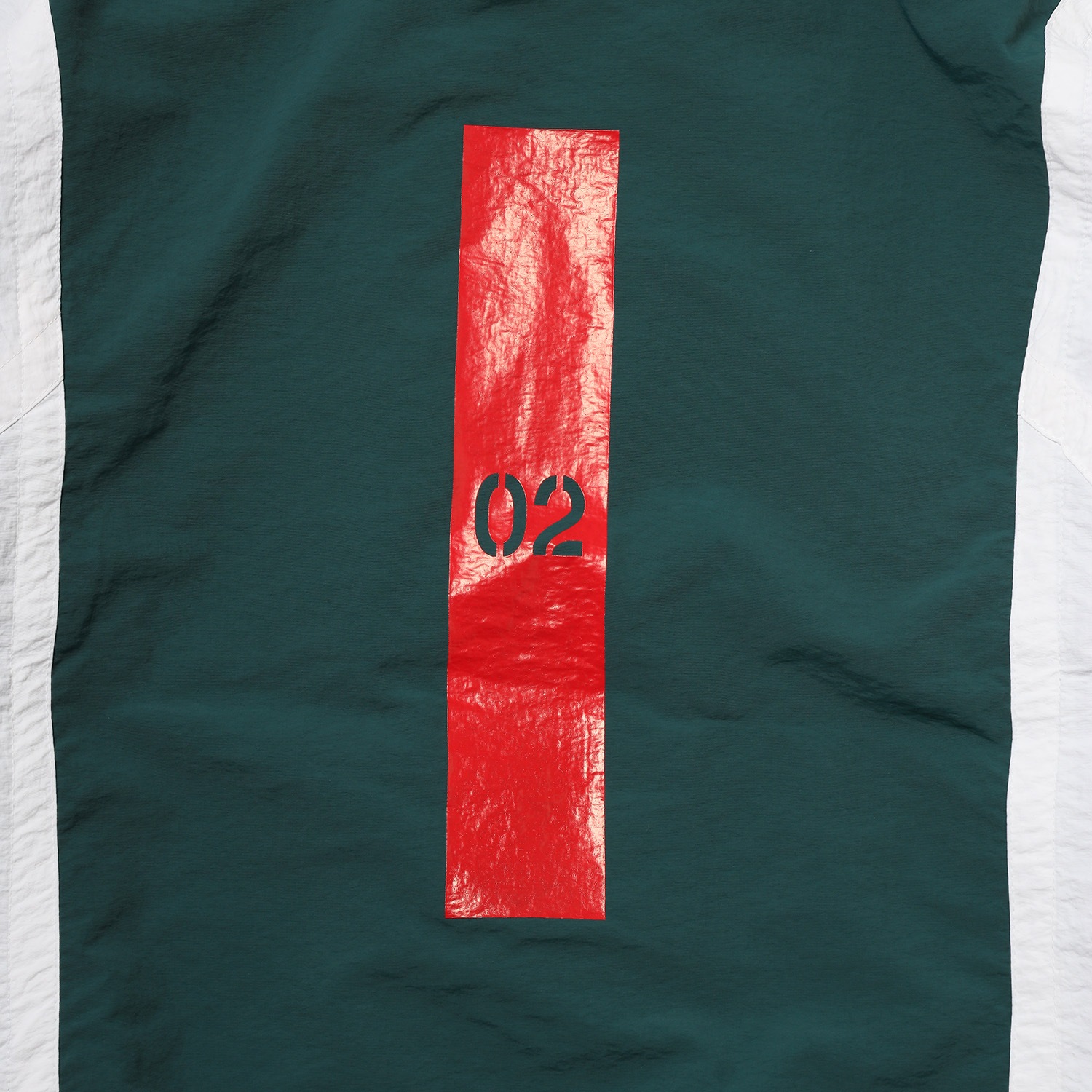 EVANGELION SWITCHING NYLON JACKET (GREEN×BLACK×WHIT(02))