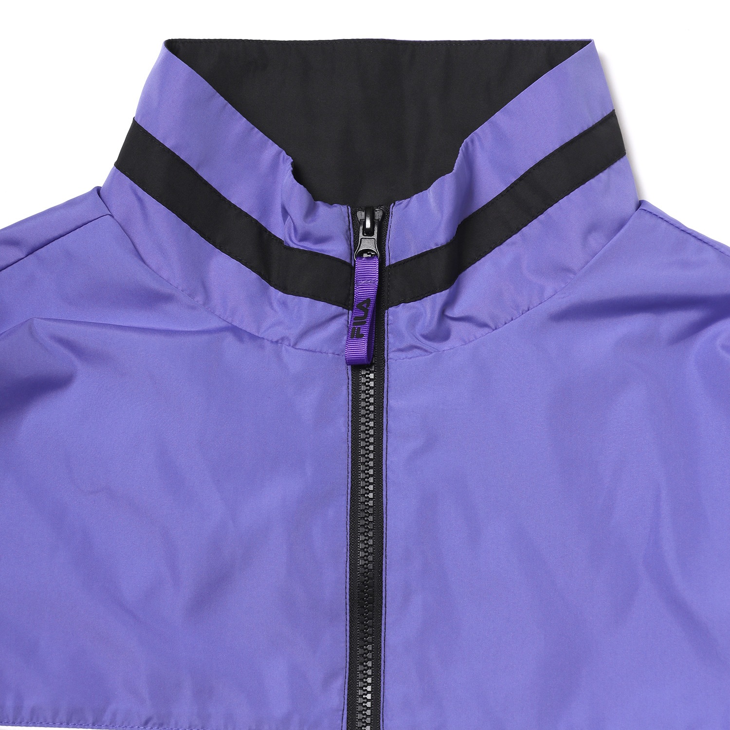 FILA HERITAGE NYLON JACKET EVANGELION LIMITED (PURPLE×WHITE(01))