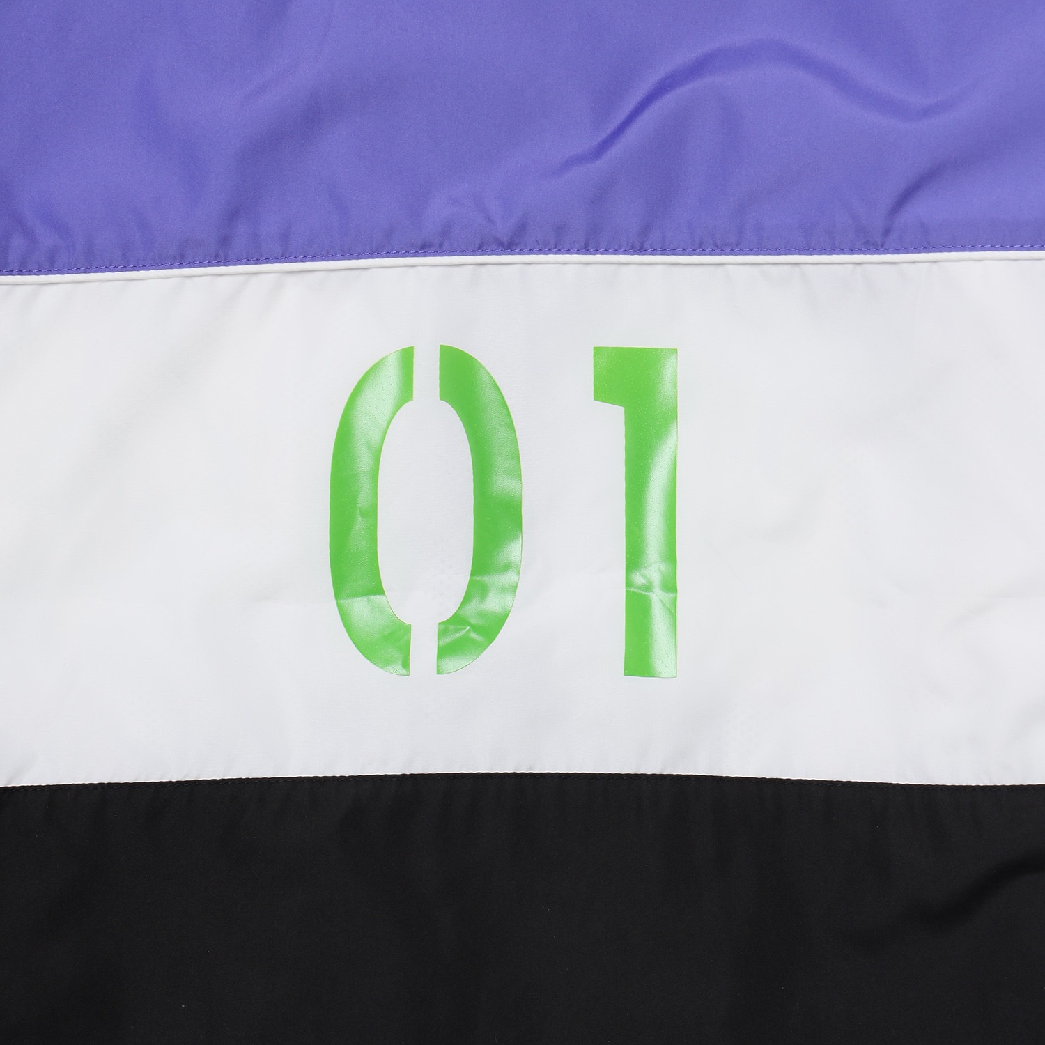 FILA HERITAGE NYLON JACKET EVANGELION LIMITED (PURPLE×WHITE(01))