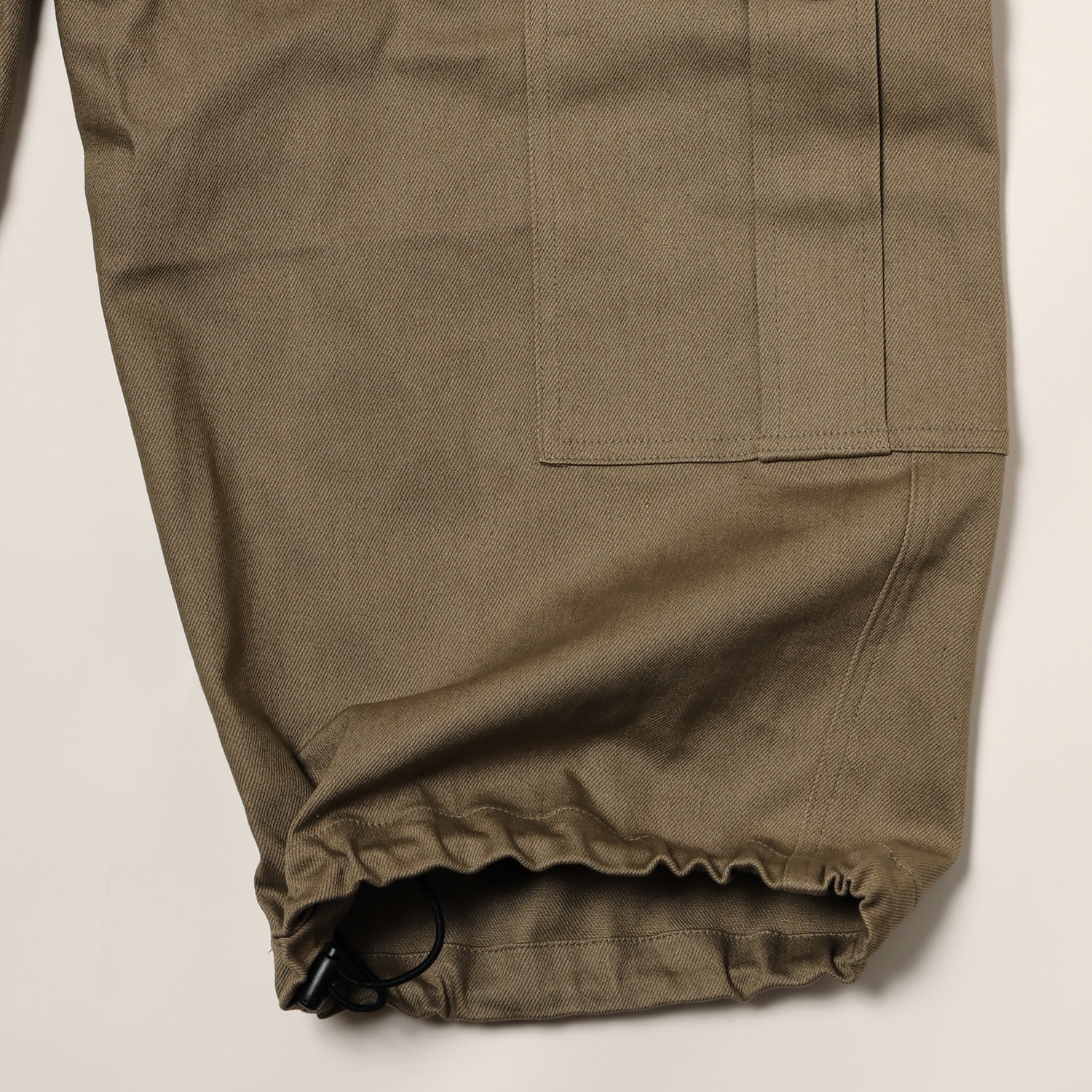 NERV WIDE CARGO PANTS (BROWN)