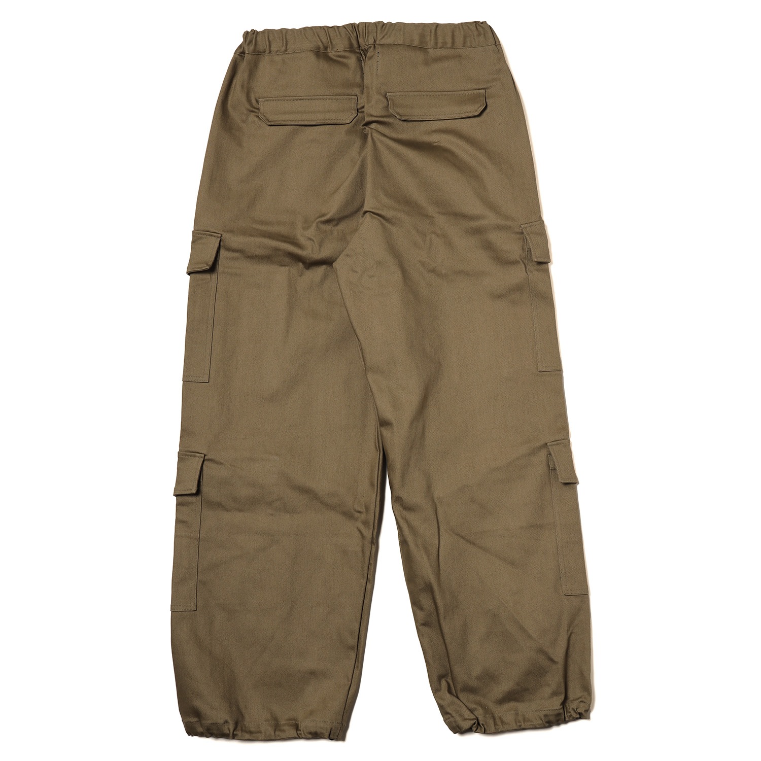 NERV WIDE CARGO PANTS (BROWN)
