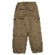 NERV WIDE CARGO PANTS (BROWN)