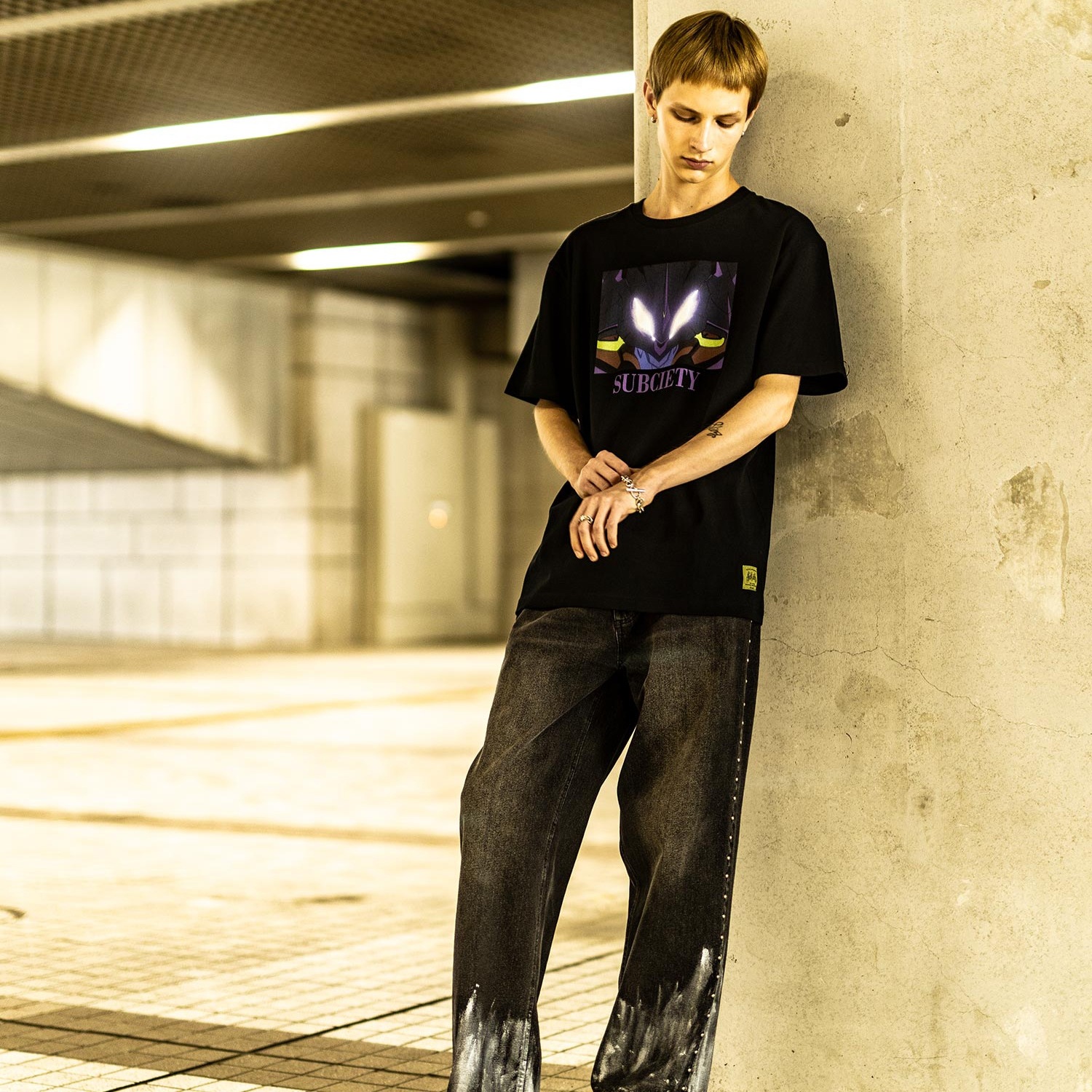 DISC8 （AWAKENING）TEE by Subciety（BLACK）