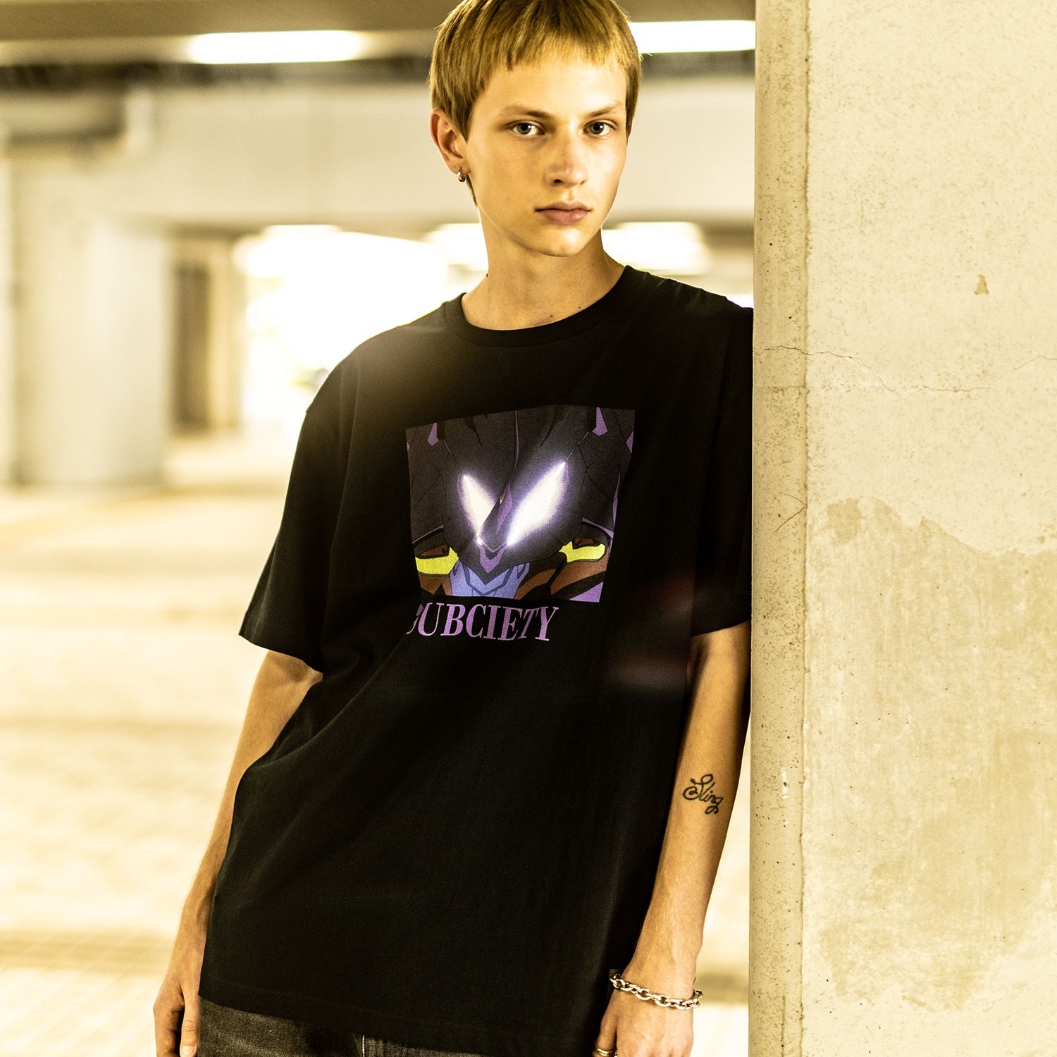 DISC8 （AWAKENING）TEE by Subciety（BLACK）