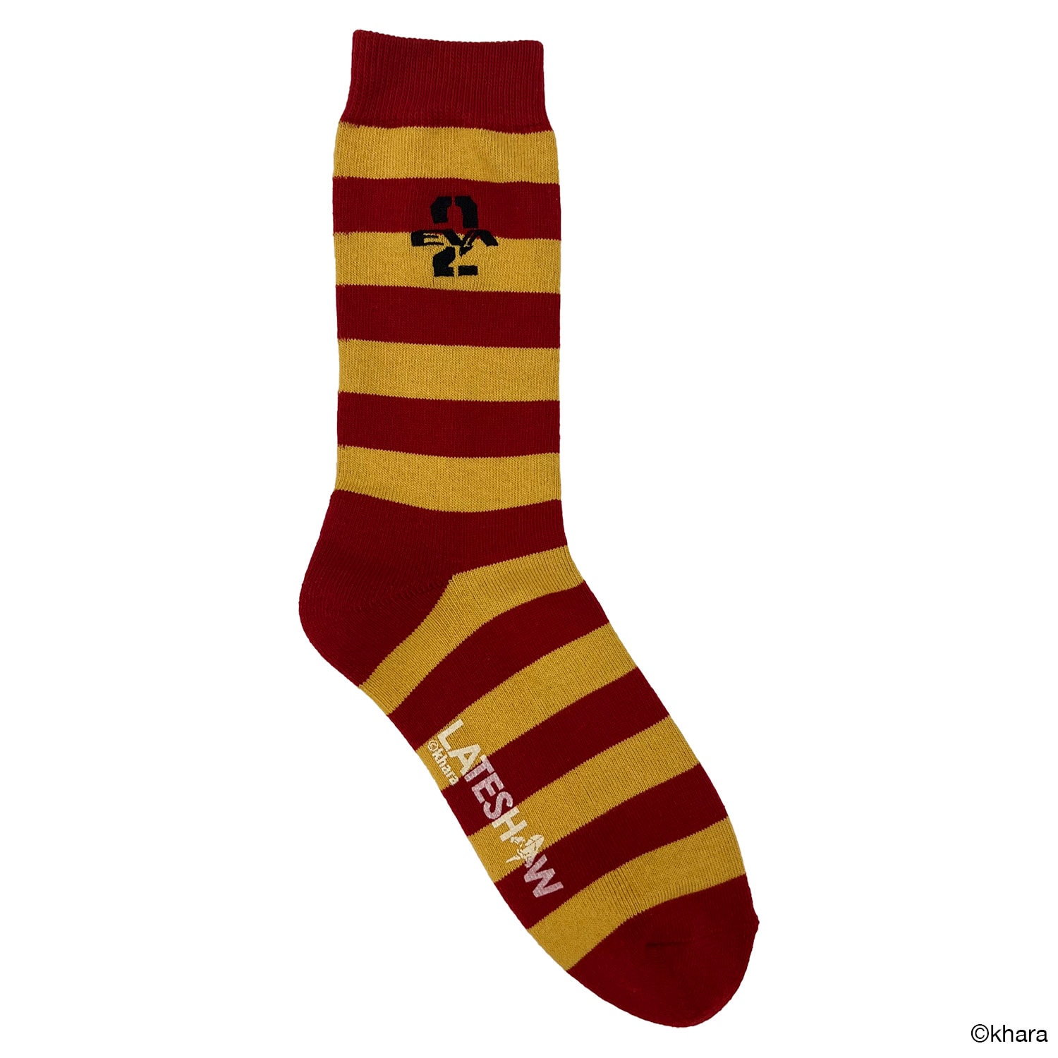 EVANGELION Border Socks by LATESHOW（RED）