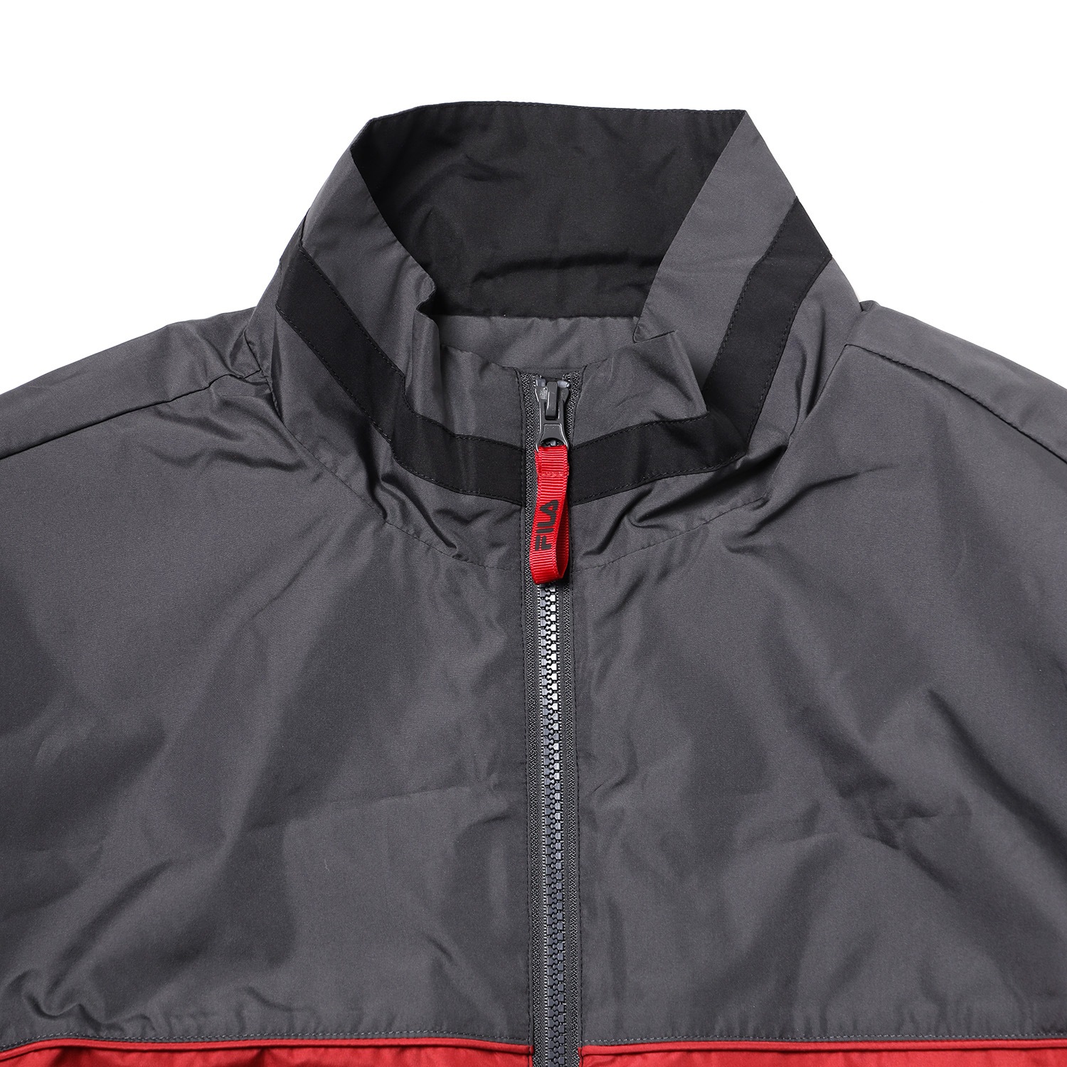 FILA HERITAGE NYLON JACKET EVANGELION LIMITED (GRAY×RED(09))