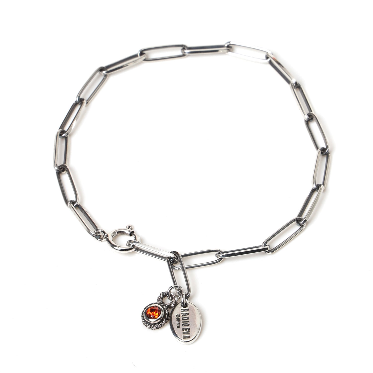 EVANGELION Rectangle Chain Bracelet (VIVIFY) (ASUKA)