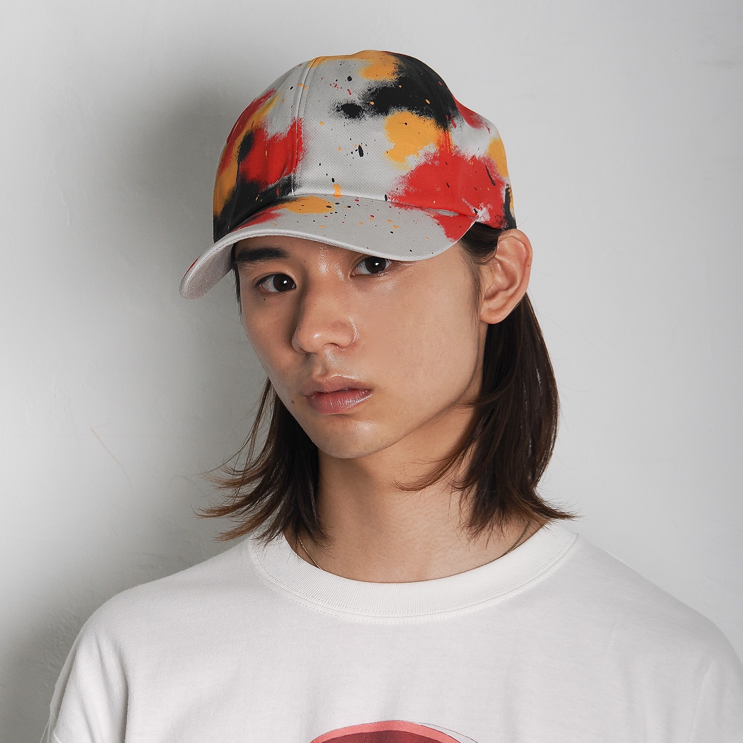 EVANGELION Splash Paint Cap by CA4LALIGHT GRAY02ˡ