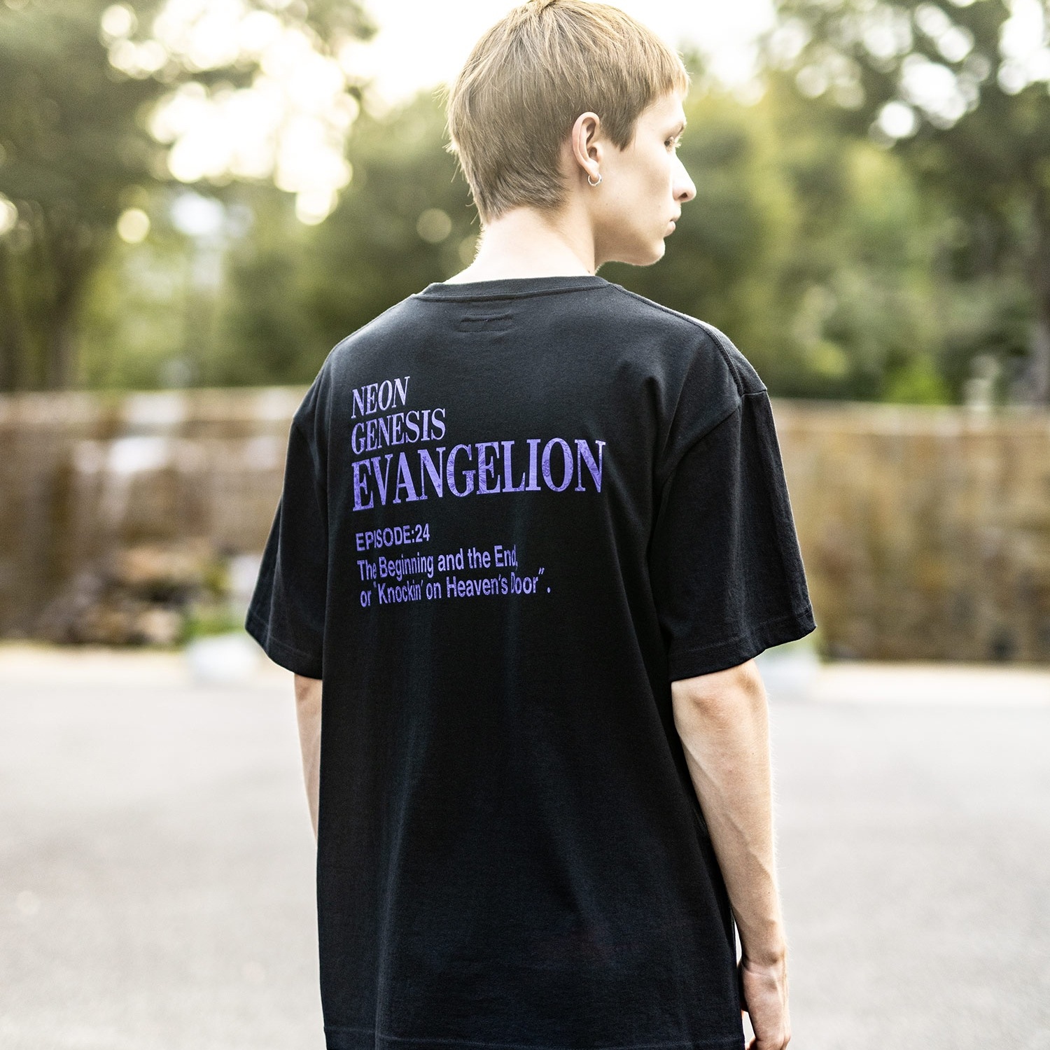 DISC9 （KAWORU）TEE by Subciety（BLACK）