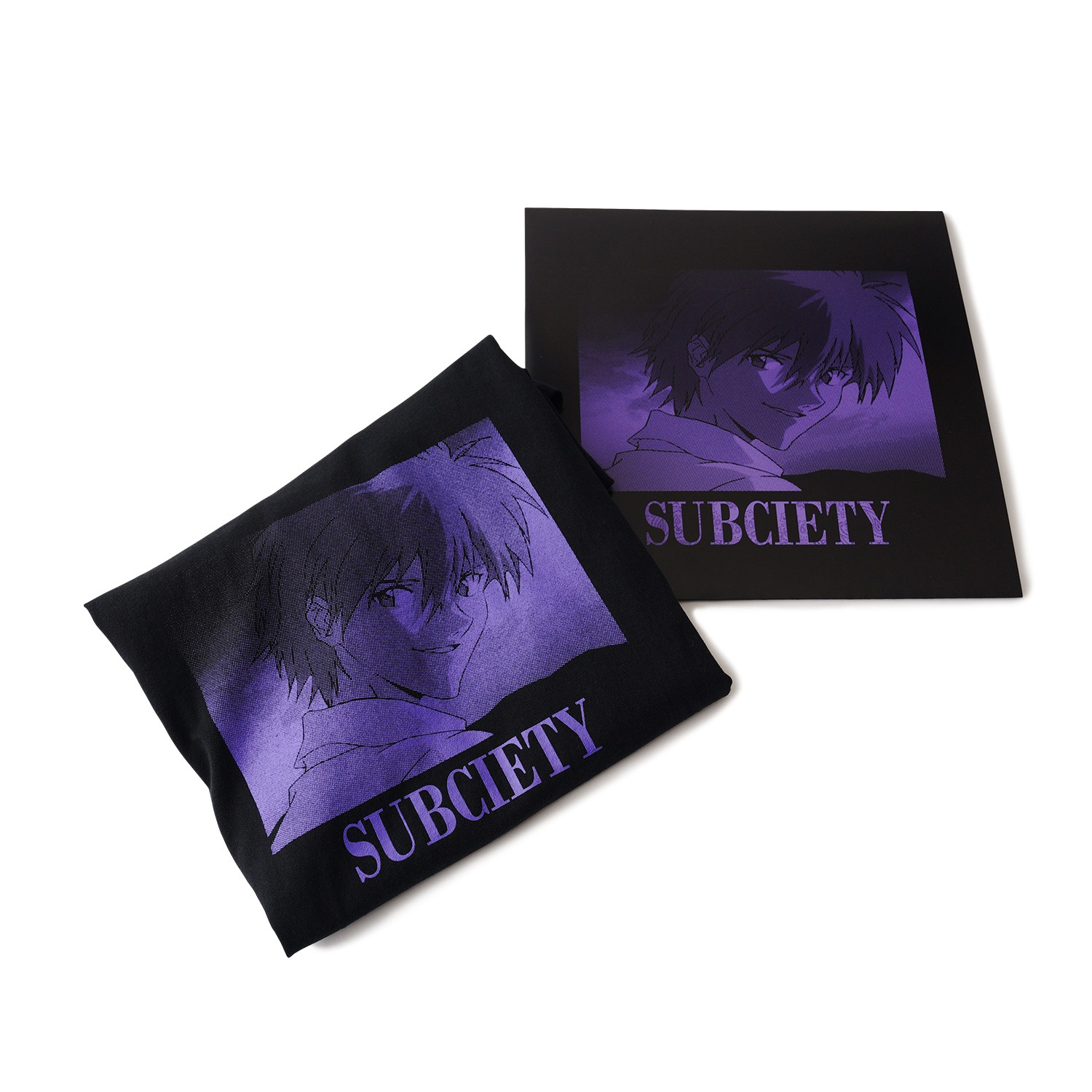 DISC9 （KAWORU）TEE by Subciety（BLACK）