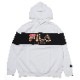 FILA MONOGRAM LOGO PARKA EVANGELION LIMITED (WHITE(EVA-02))