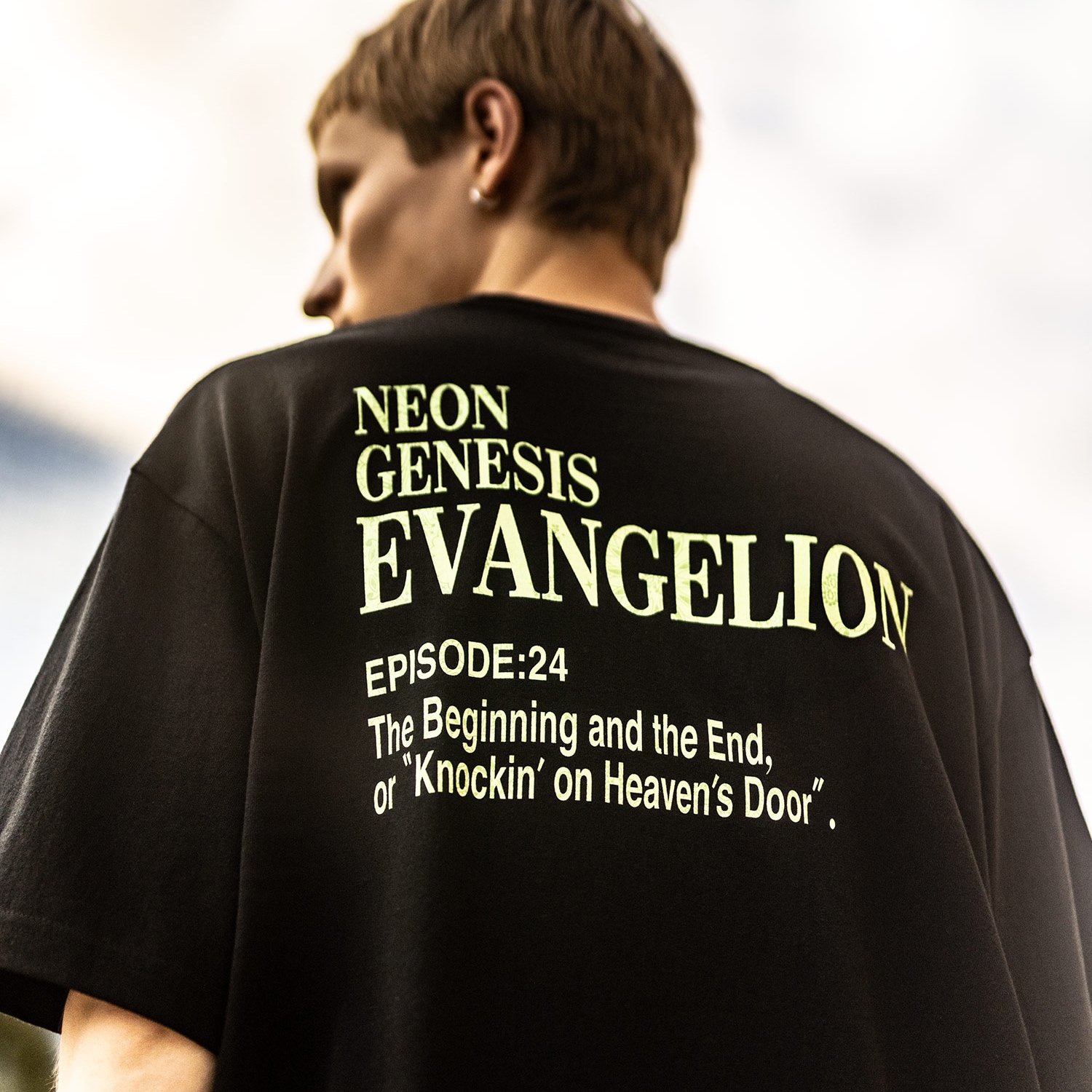 DISC10 （EVA-01 TEST TYPE & KAWORU）TEE by Subciety（BLACK）