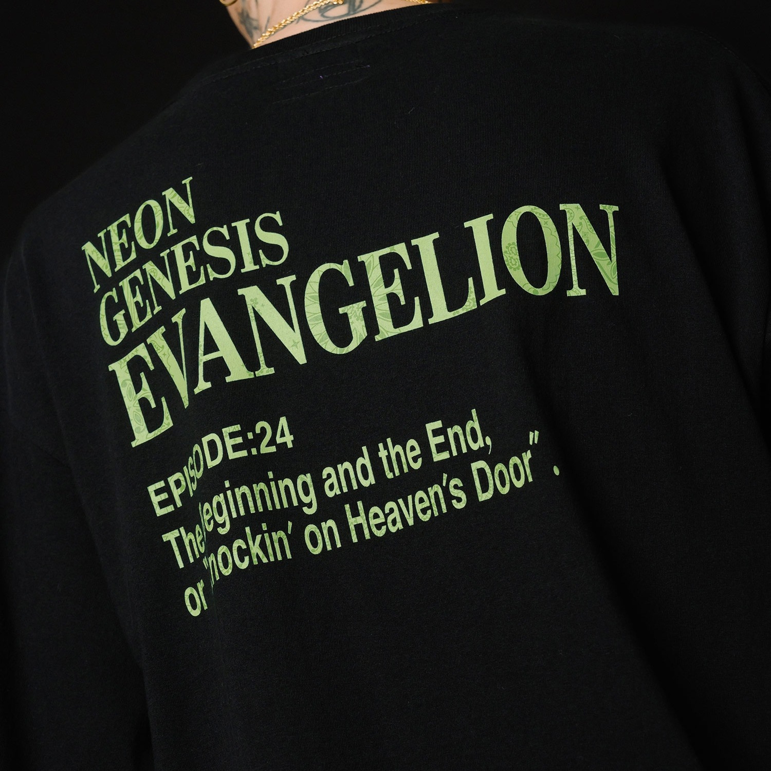 DISC10 （EVA-01 TEST TYPE & KAWORU）TEE by Subciety（BLACK）