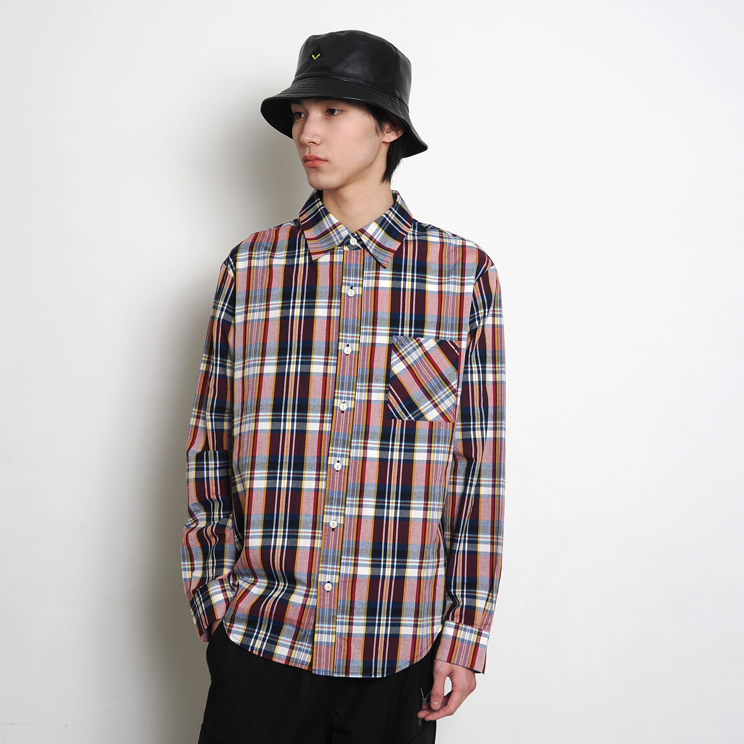 NERV Check Shirt（GREEN）