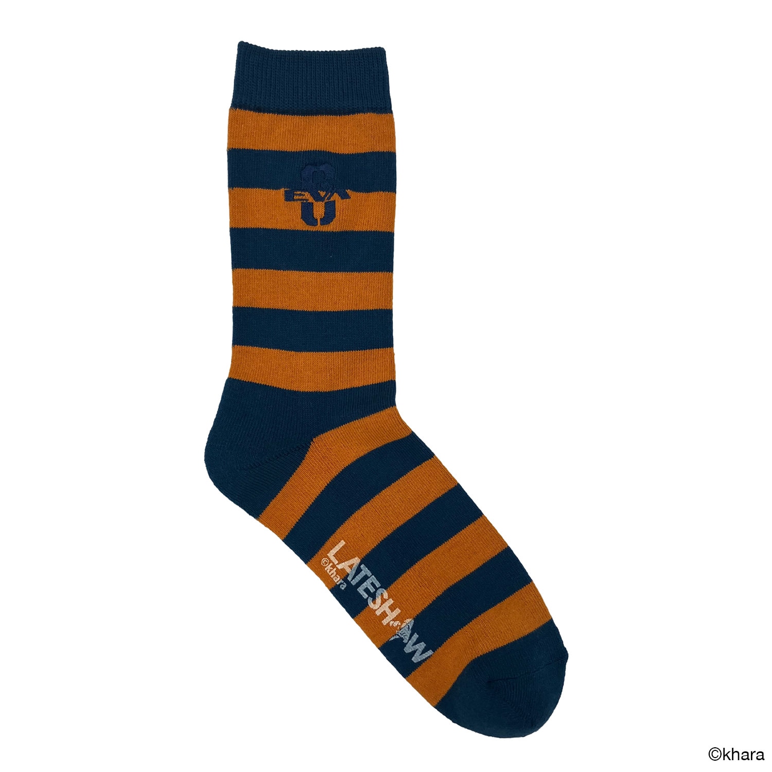 EVANGELION Border Socks by LATESHOW（NAVY）