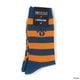 EVANGELION Border Socks by LATESHOW（NAVY）