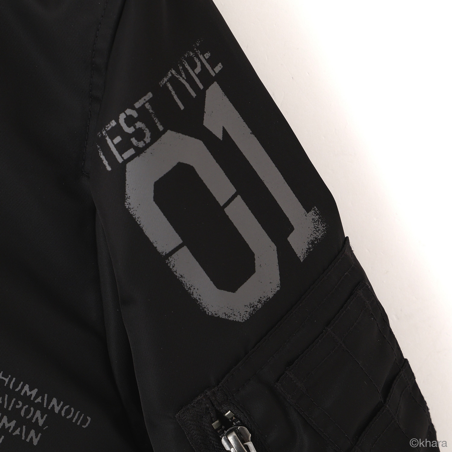 EVANGELION MA-1 REMODEL by AVIREX（BLACK（EVA-01））