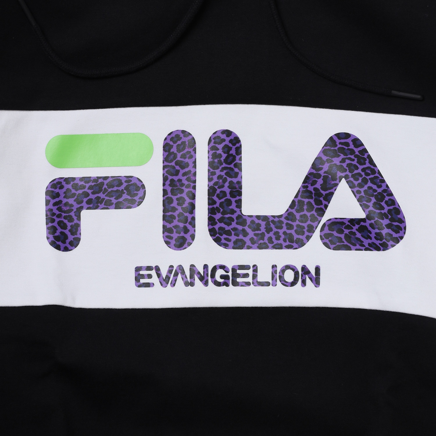 FILA MONOGRAM LOGO PARKA EVANGELION LIMITED (BLACK(EVA-01))
