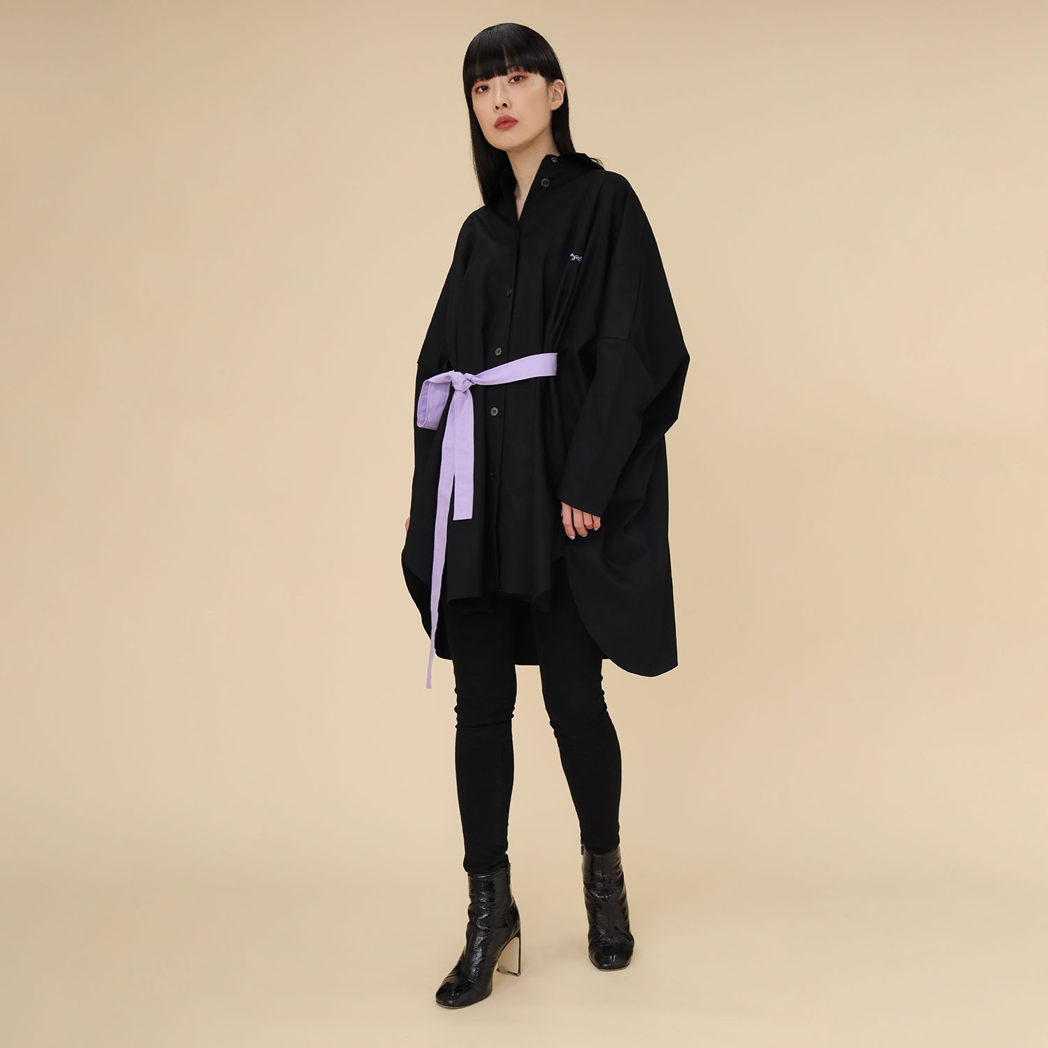 Evangelion Wide Shirt (BLACK)