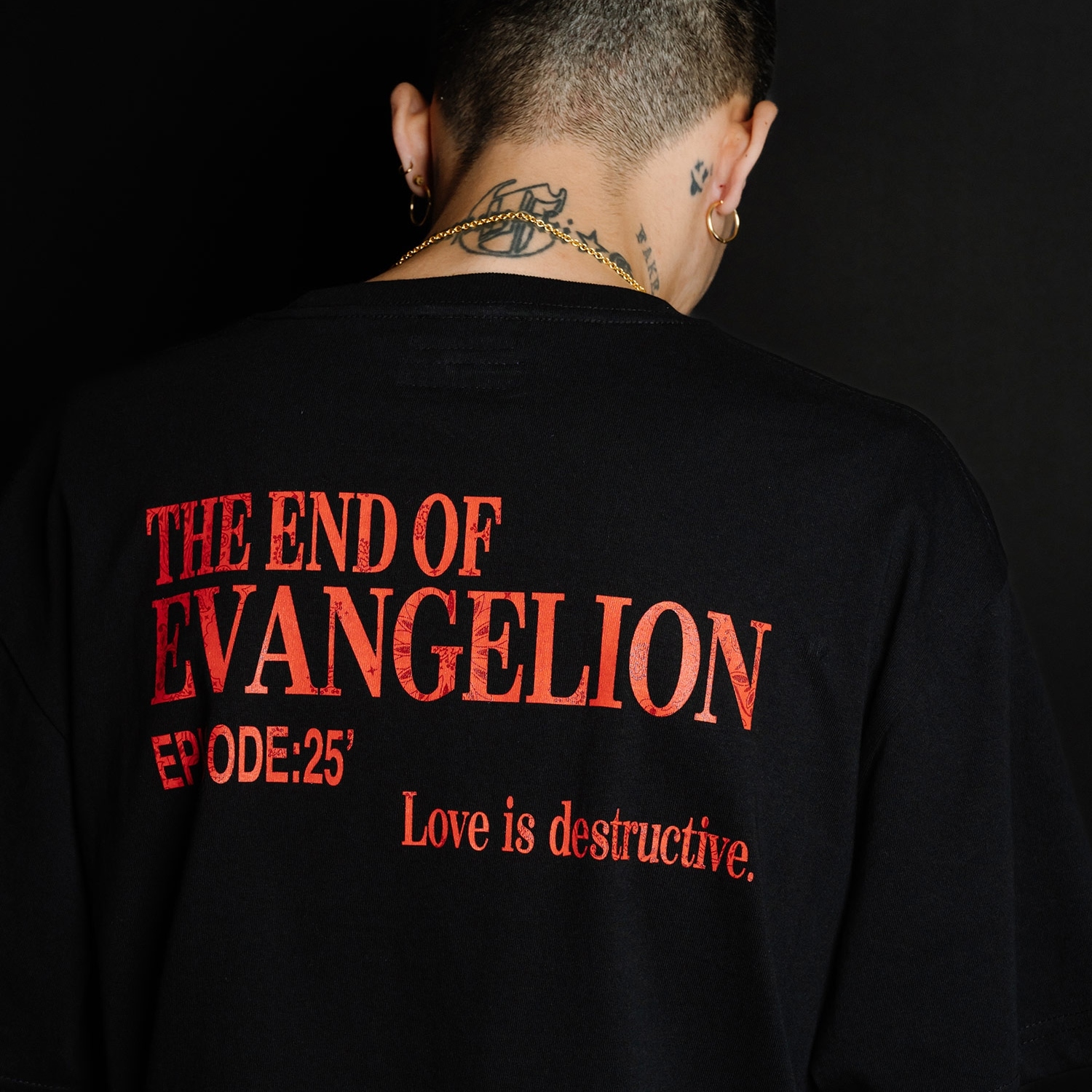 DISC11 （ASUKA）TEE by Subciety（BLACK）