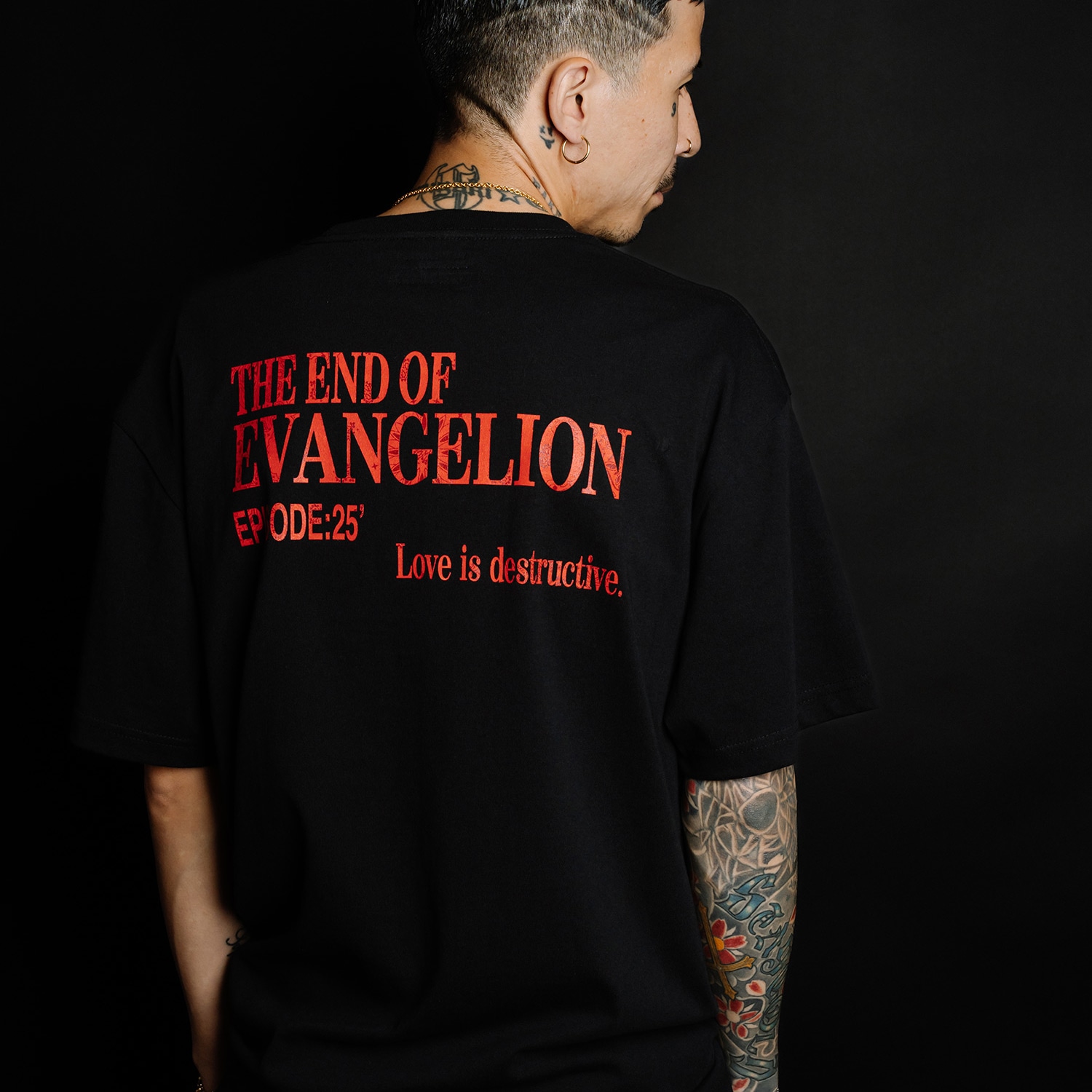 DISC11 （ASUKA）TEE by Subciety（BLACK）