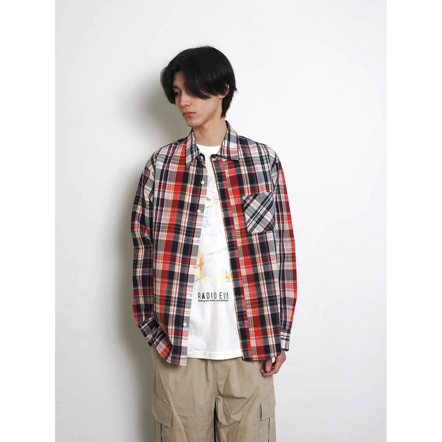 NERV Check Shirt（YELLOW）