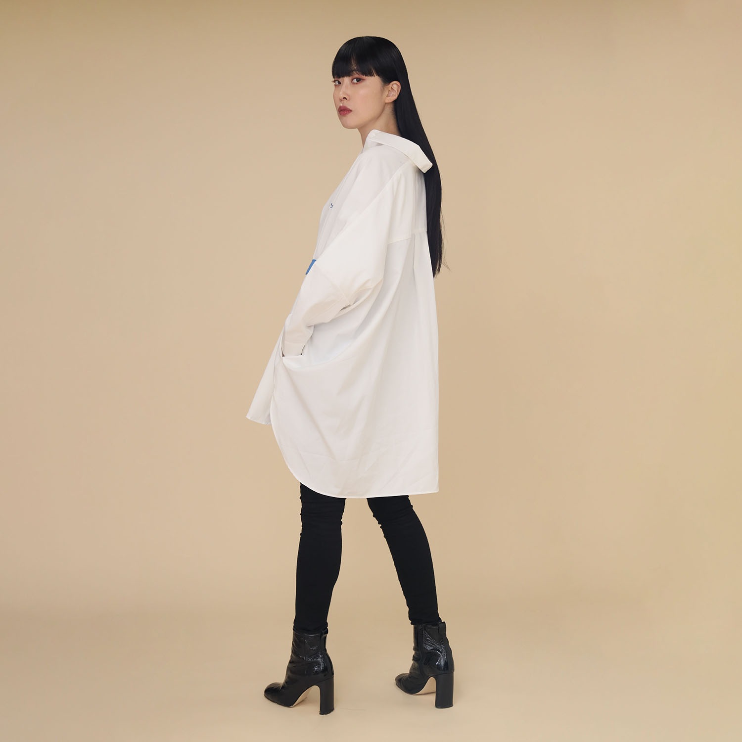 Evangelion Wide Shirt (WHITE)