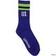 EVANGELION Line Socks by LATESHOW（PURPLE）
