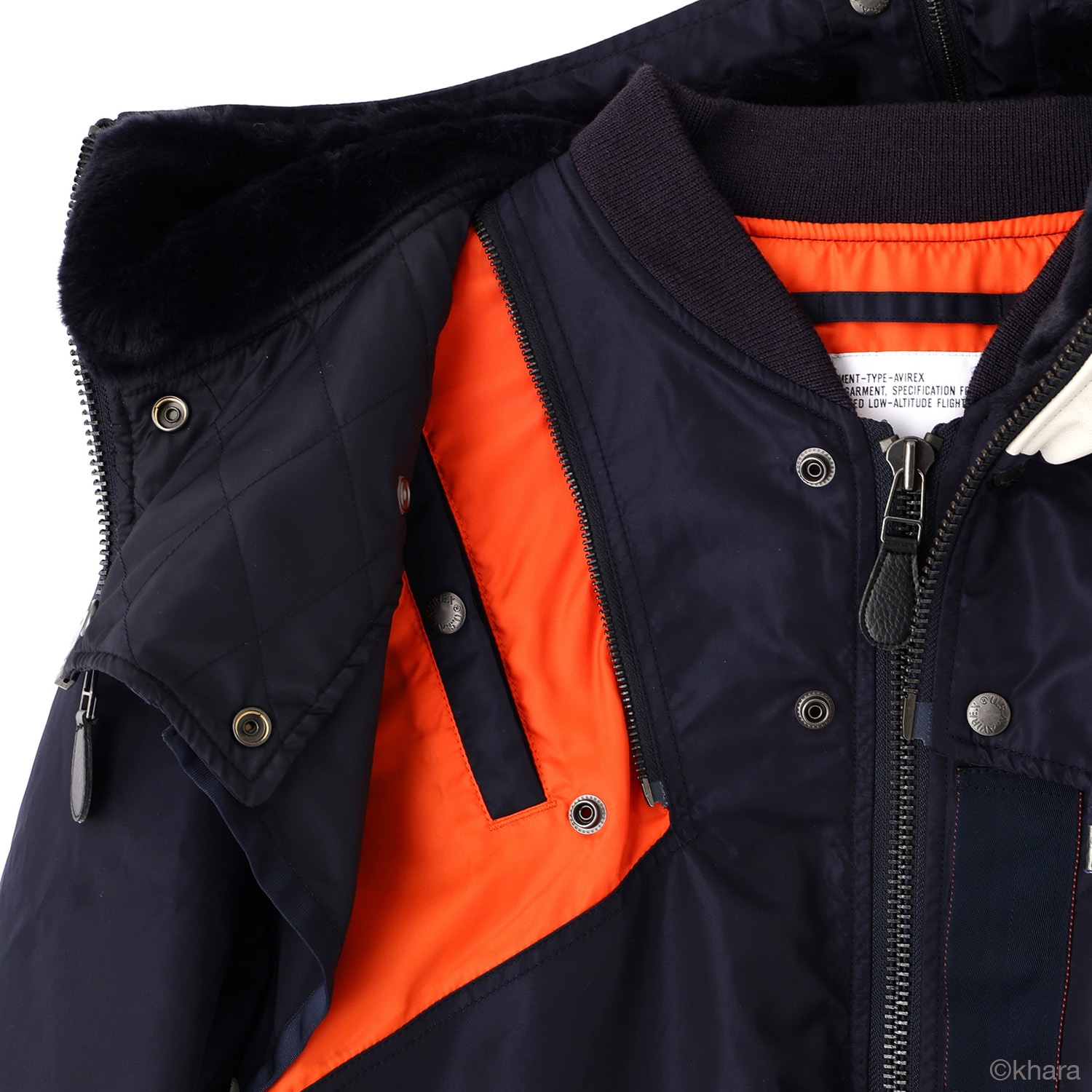 EVANGELION MA-1 REMODEL by AVIREX（NAVY（Mark.06））