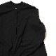 THE BEAST Embroidery Poplin 2way Shirt (BLACK)