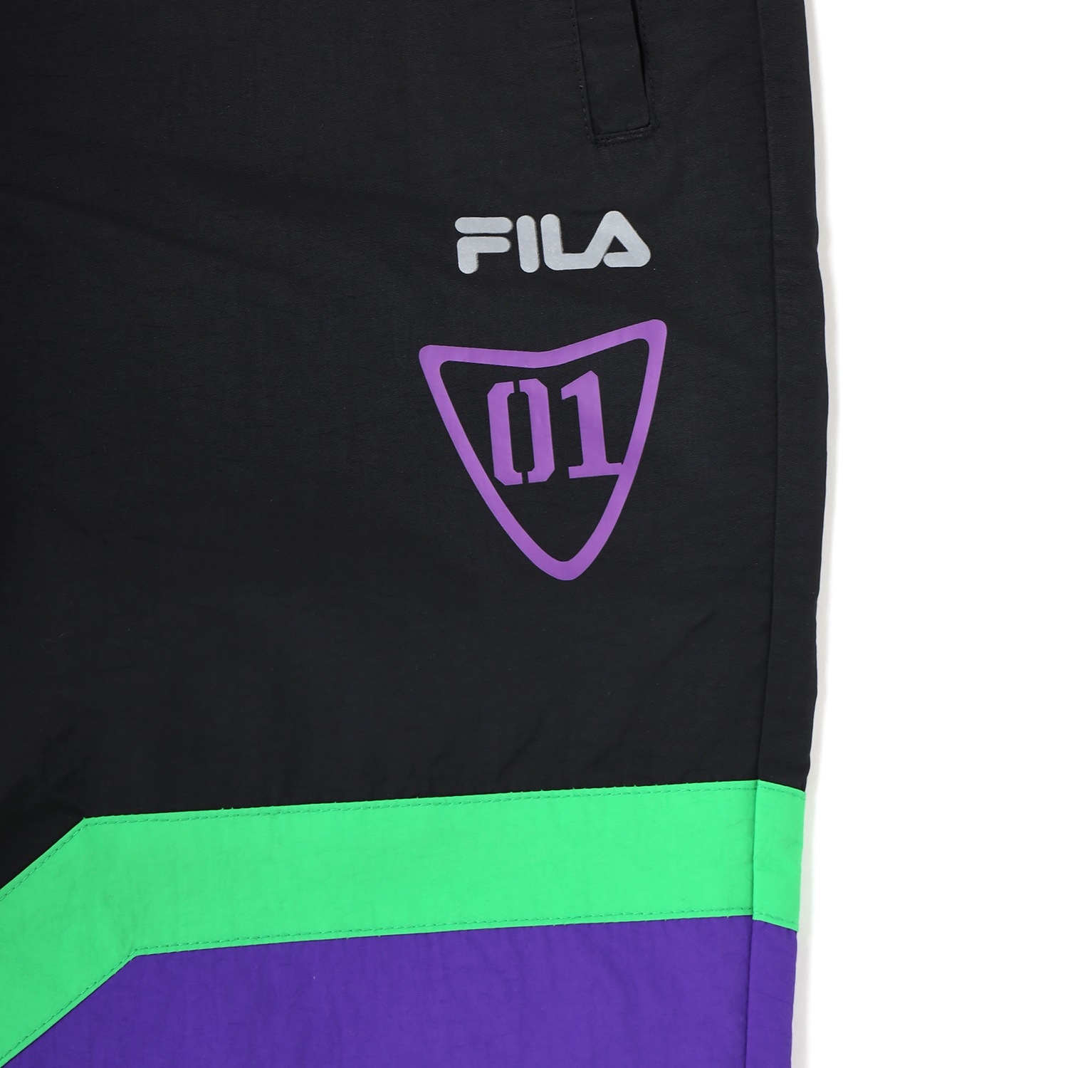 FILA TRACK PANTS EVANGELION LIMITED（EVA-01（BLACK））