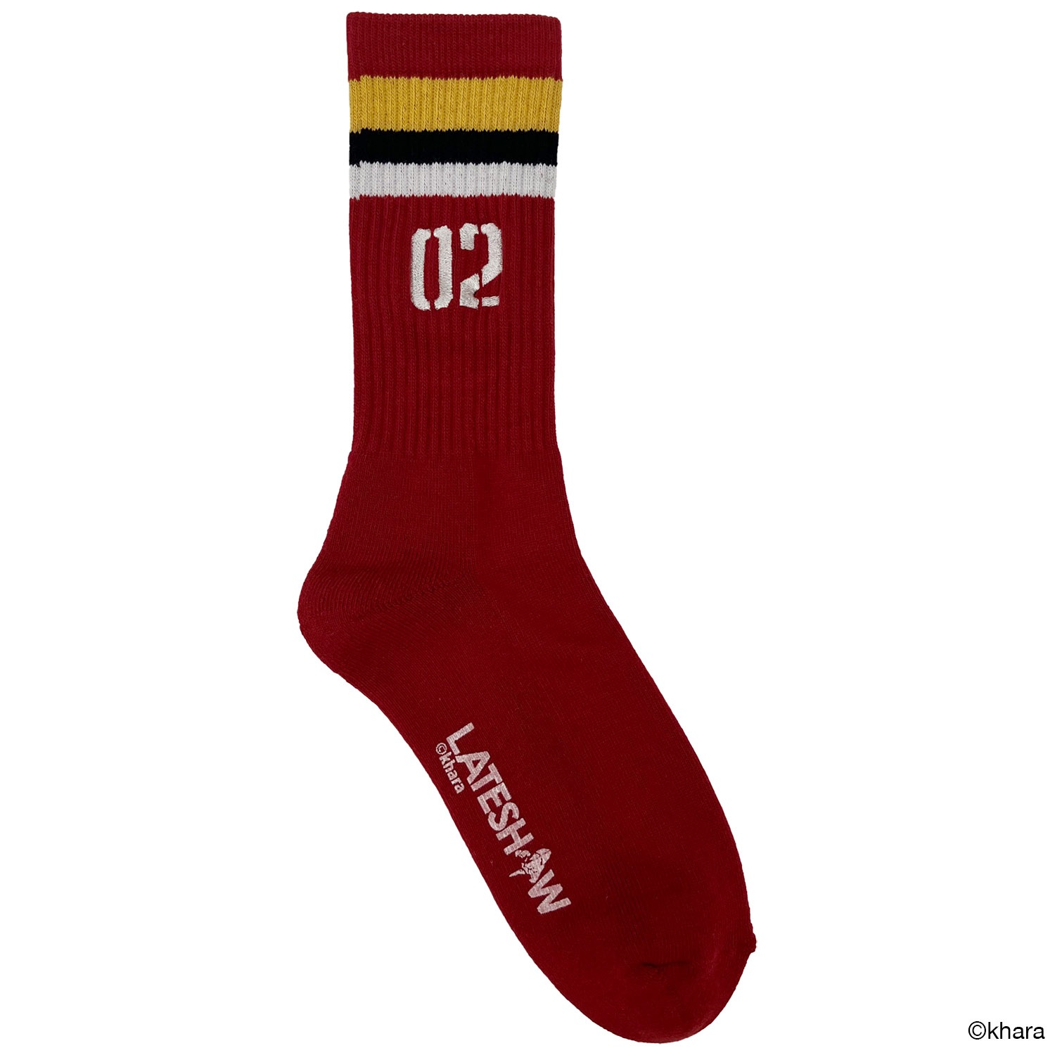 EVANGELION Line Socks by LATESHOW（RED）