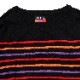 EVANGELION BORDER KNIT (REDYELLOWPURPLE)