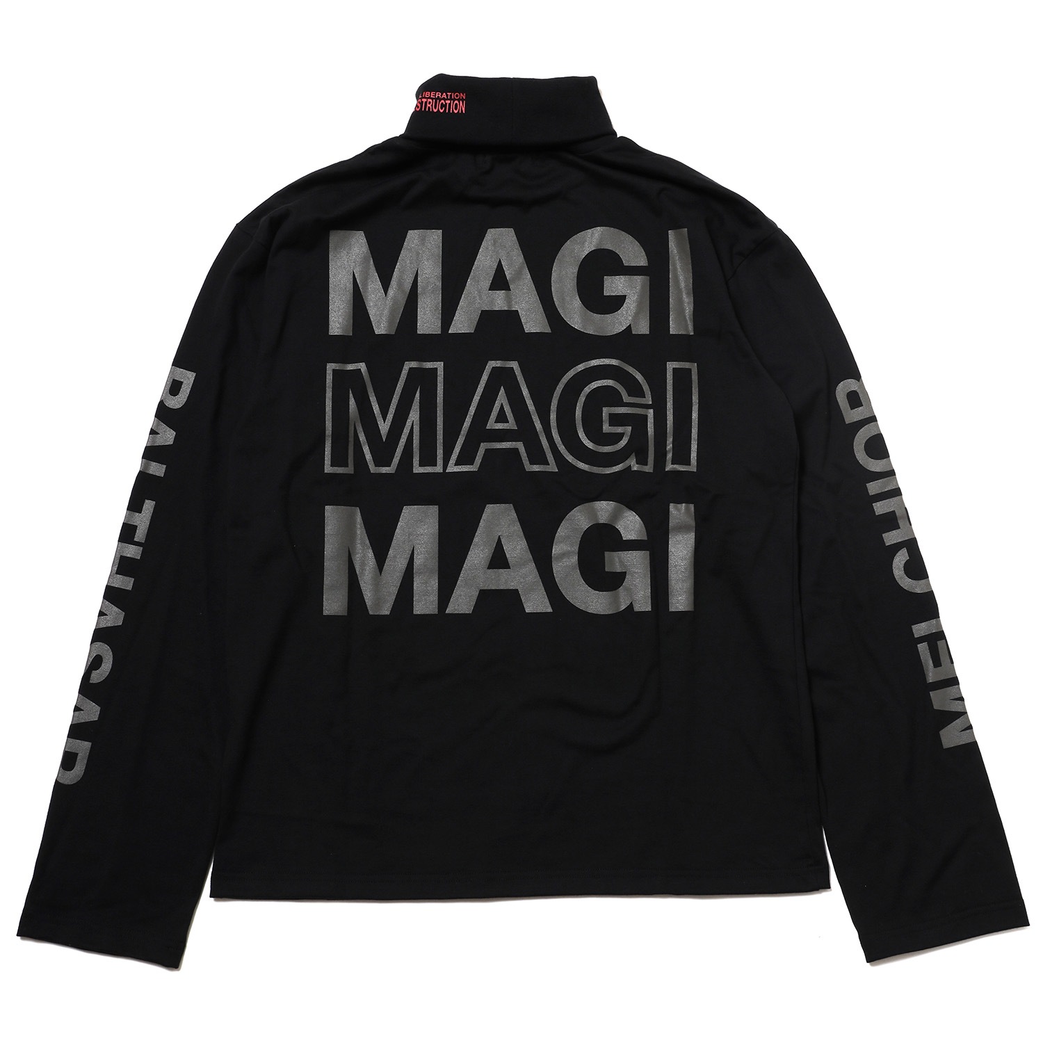 NEW MAGI SYSTEM Roll Neck Cutsew (BLACK)