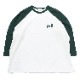 THE BEAST Embroidery Raglan Cutsew (GREEN)