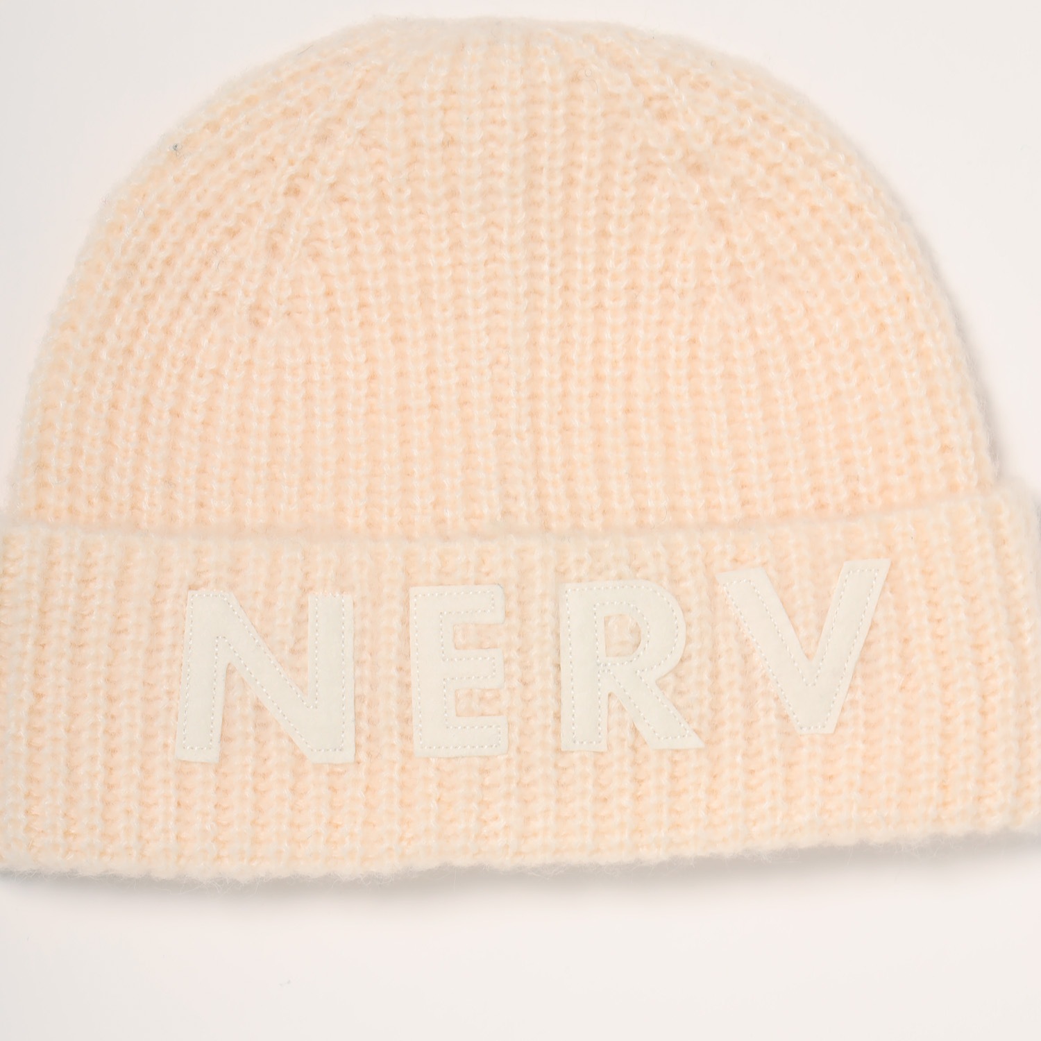 NERV Hairy Knit Cap (NATURAL)