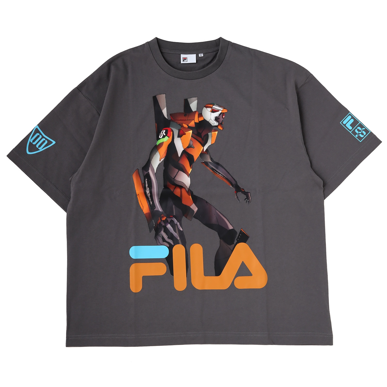 FILA GRAPHIC T-SHIRT EVANGELION LIMITED（EVA-00（GRAY））