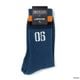 EVANGELION Line Socks by LATESHOW（NAVY）