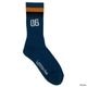 EVANGELION Line Socks by LATESHOW（NAVY）