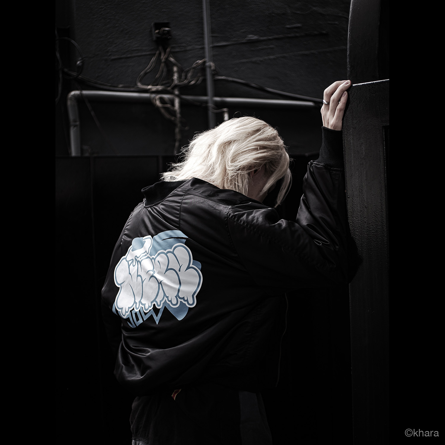 RADIO EVA MOVE MA-1 Jacket（BLACK）