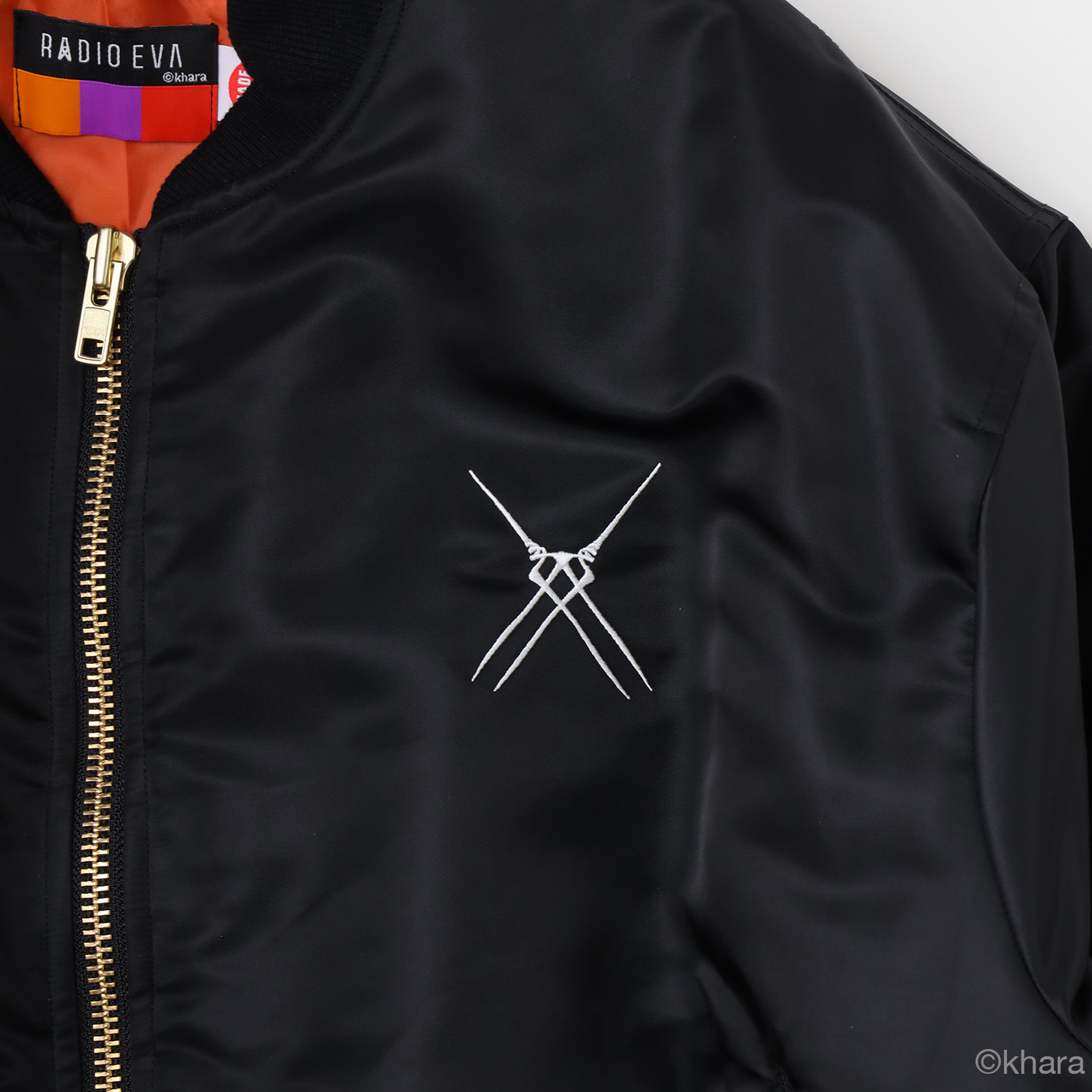 RADIO EVA MOVE MA-1 Jacket（BLACK）