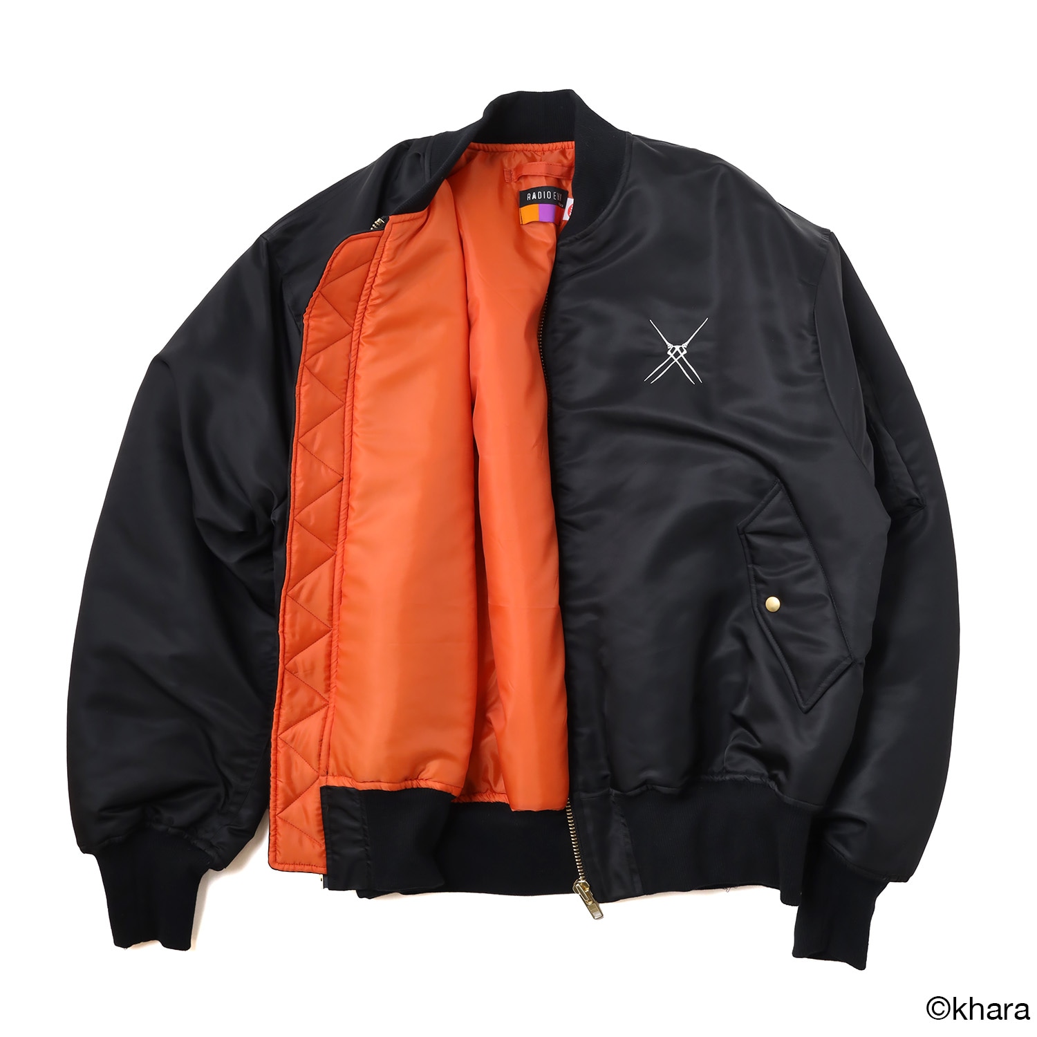 RADIO EVA MOVE MA-1 Jacket（BLACK）