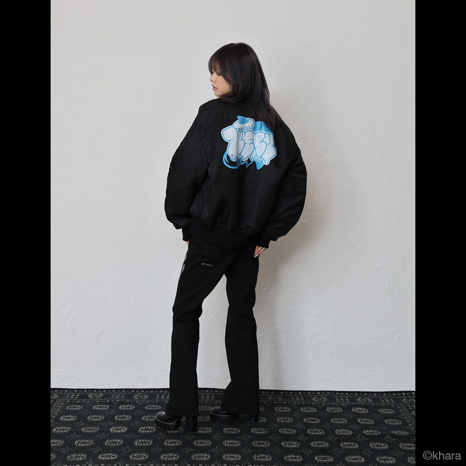 RADIO EVA MOVE MA-1 Jacket（BLACK）