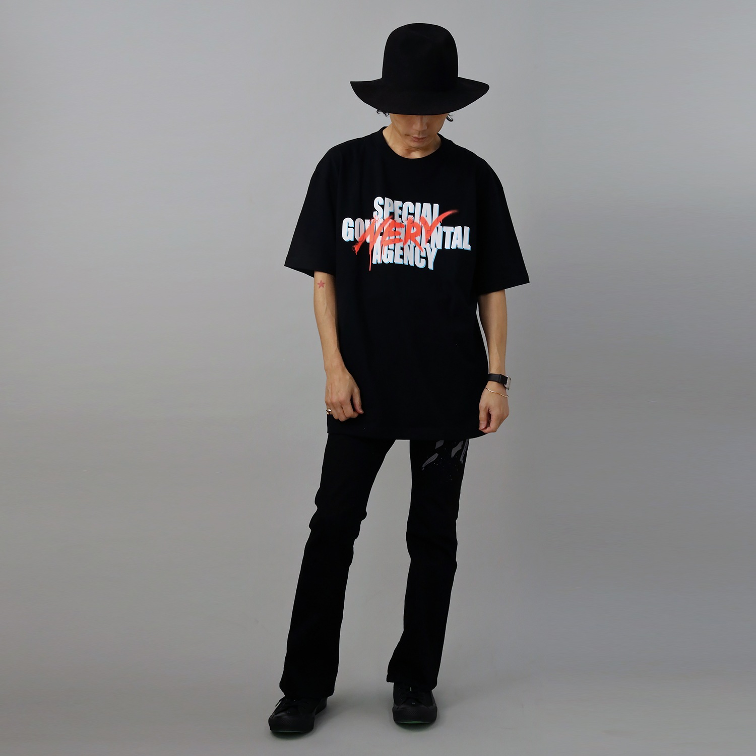NERV SPRAY T-Shirt (BLACK)
